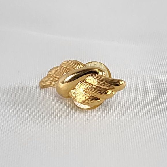 Napier Vintage Art Deco Style Broach Gold Tone Original Rare Pin‎ Classic 80s - Picture 1 of 7